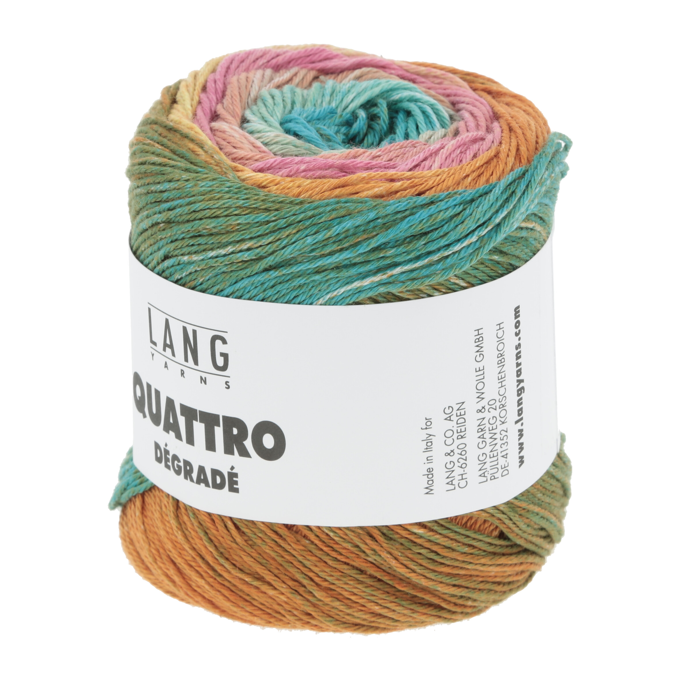 LANG QUATTRO DEGRADÈ 100GR REGENBOGENFARBEN