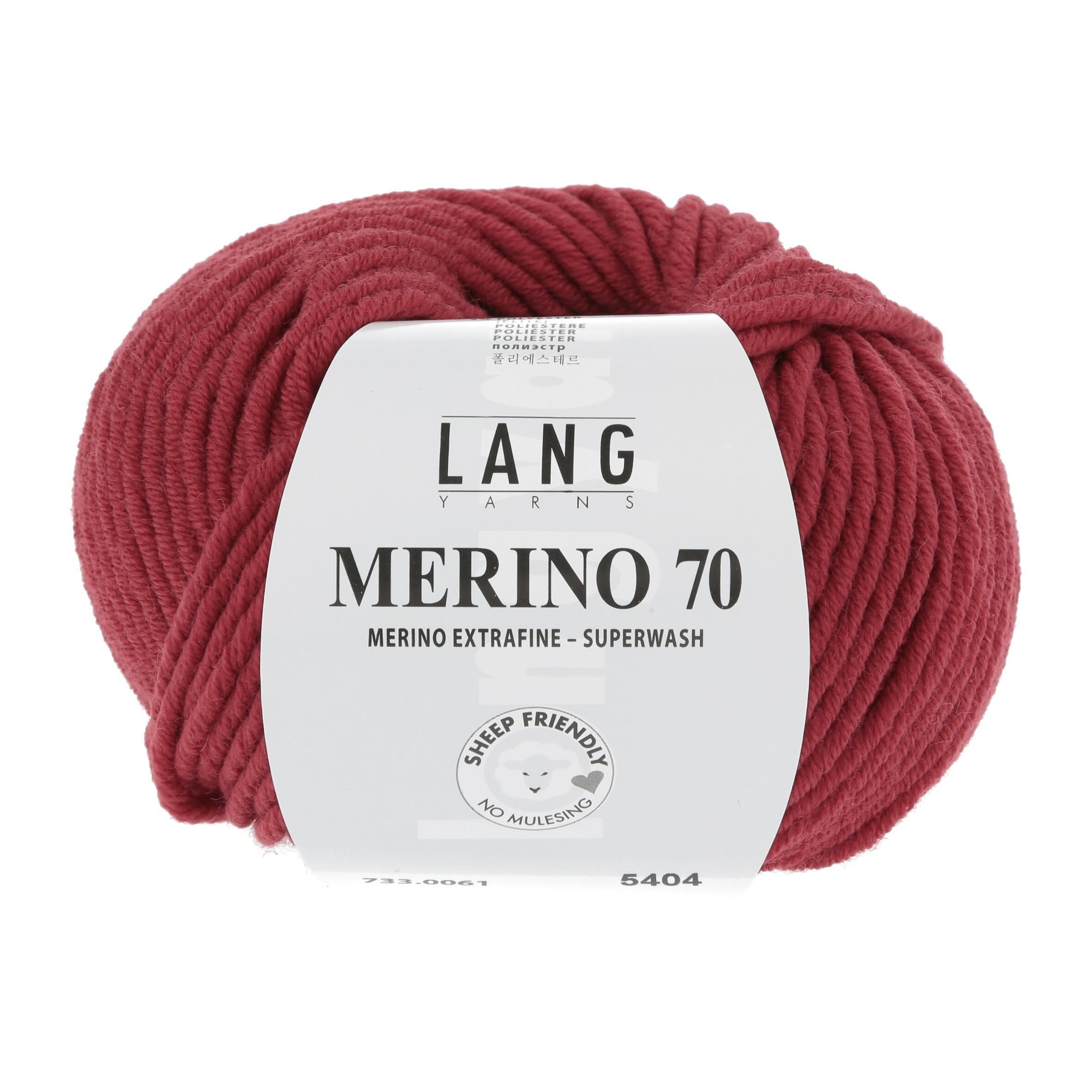 LANG MERINO 70 50GR 0061 ROT