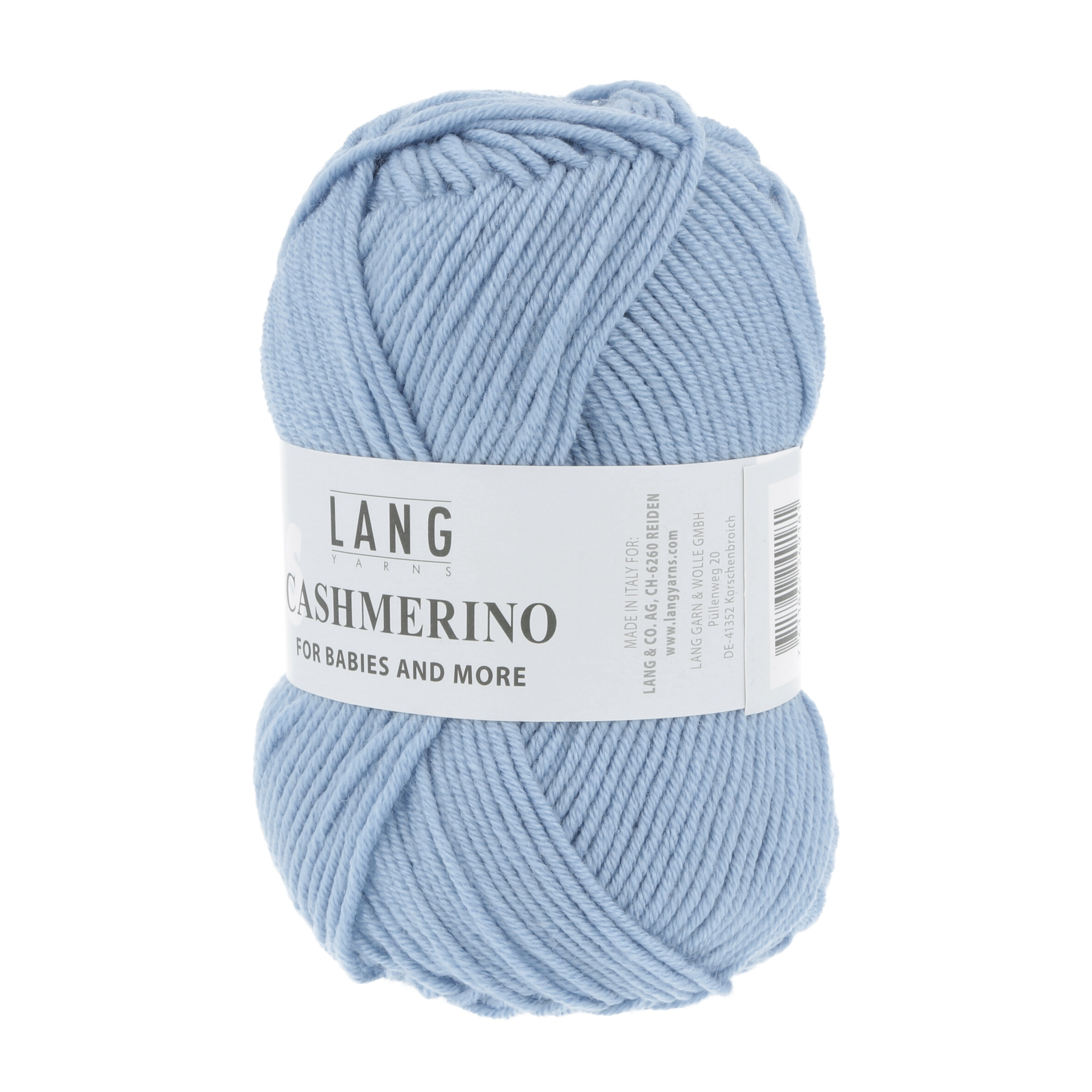 LANG CASHMERINO 50GR 021 HELLBLAU LANG CASHMERINO 50GR 021 HELLBLAU