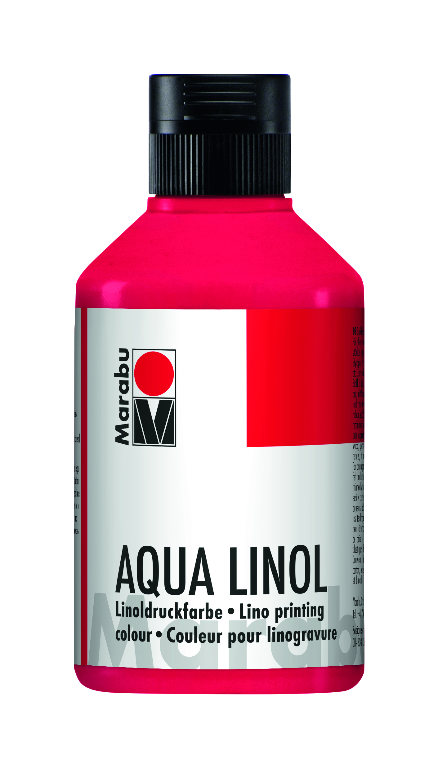 MARABU ACQUA LINOLDRUCKFARBE 250ML 032 KARMINROT
