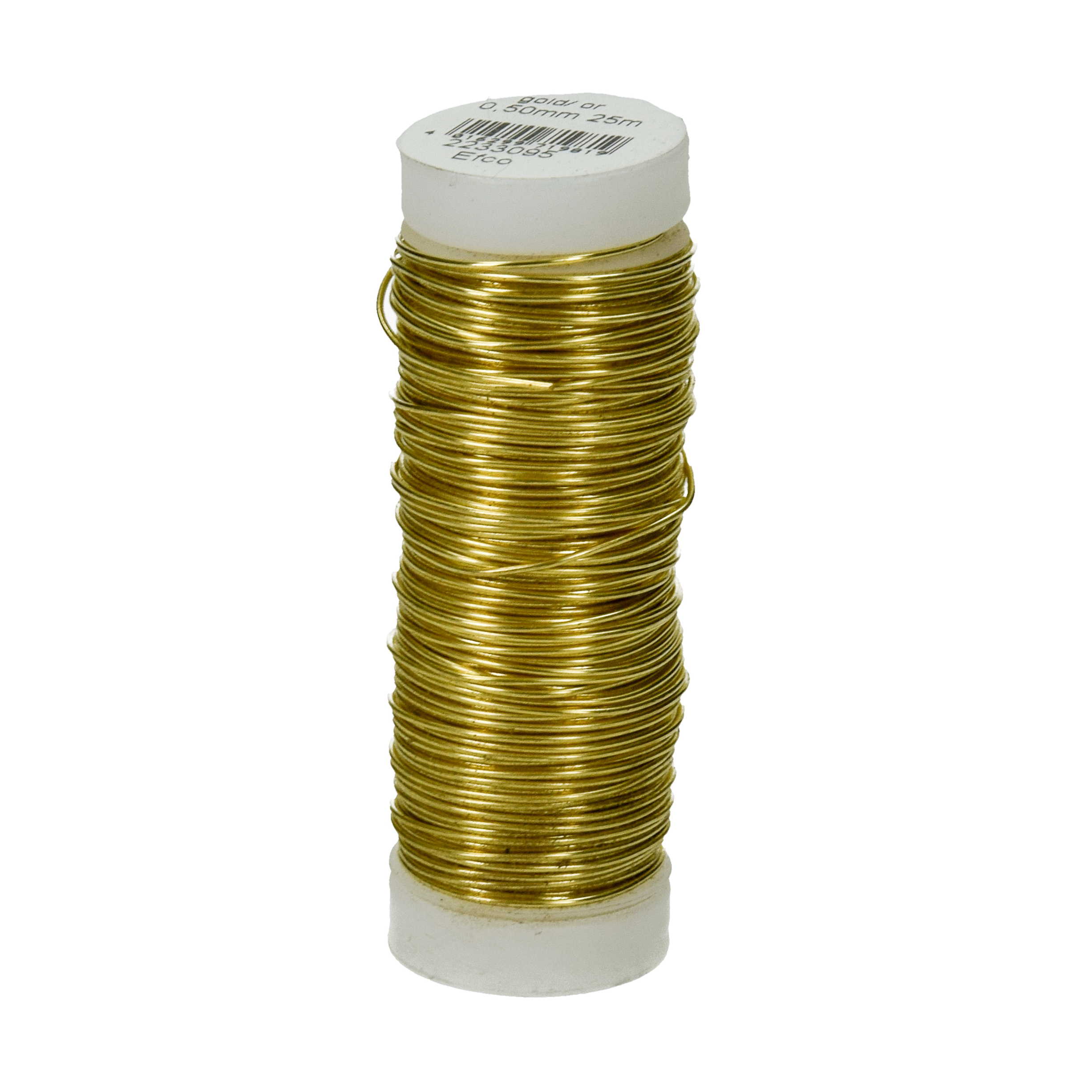 KUPFERDRAHT 0,5MM 25MT METALLIC GOLD