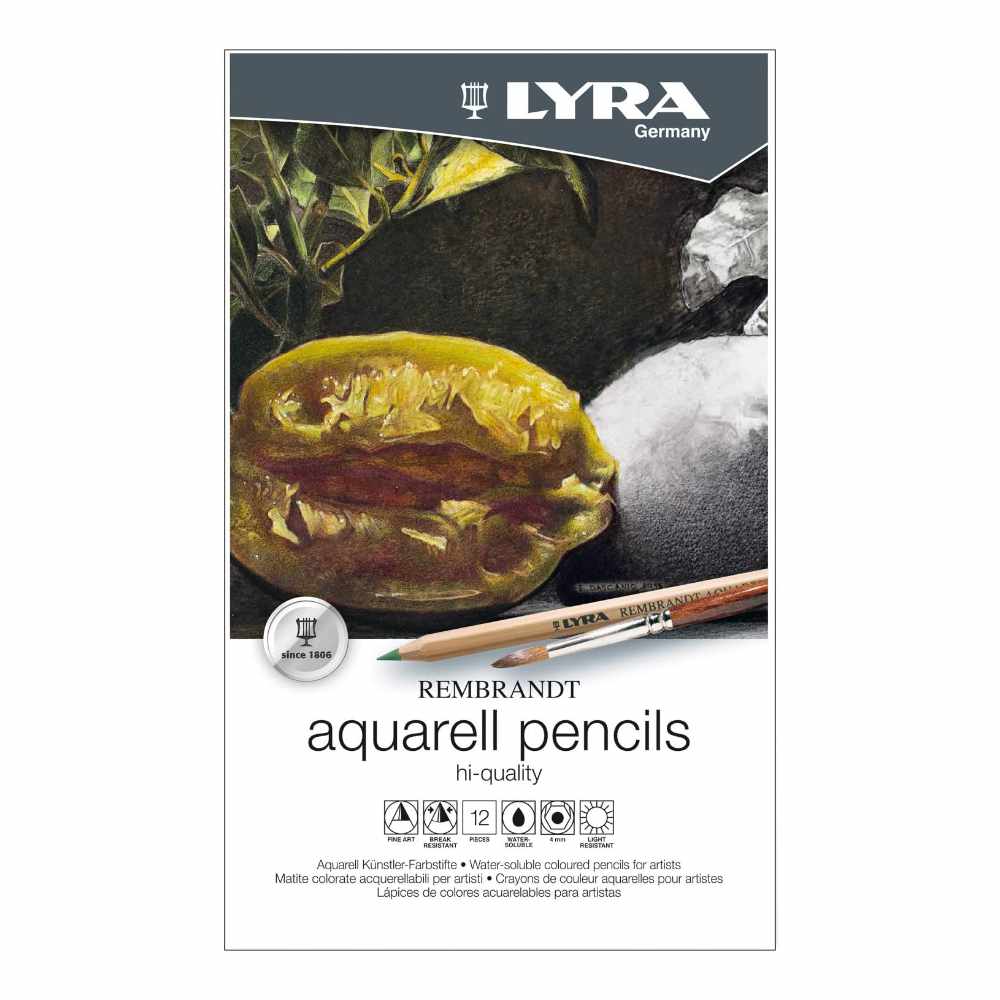 LYRA REMBRANDT AQUARELL 12 STÜCK