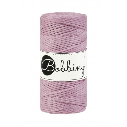 BOBBINY MAKRAMEE CORD 3MM DUSTY PINK 