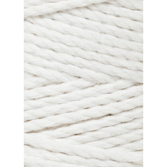 BOBBINY 3PLY MAKRAMEE-ROPE 3MM 100M OFF WHIT