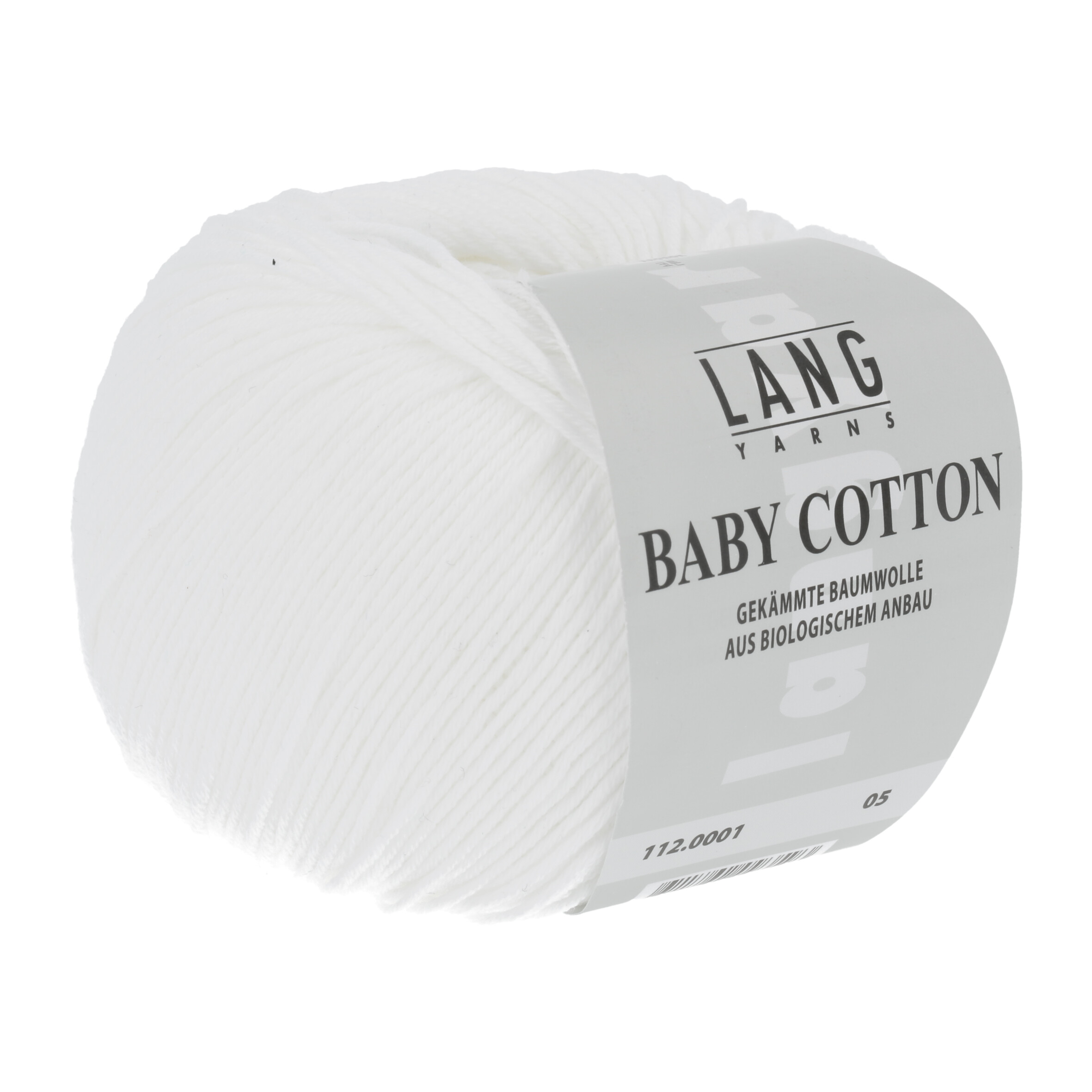 LANG BABY COTTON BIO 50GR 0001 WEIß