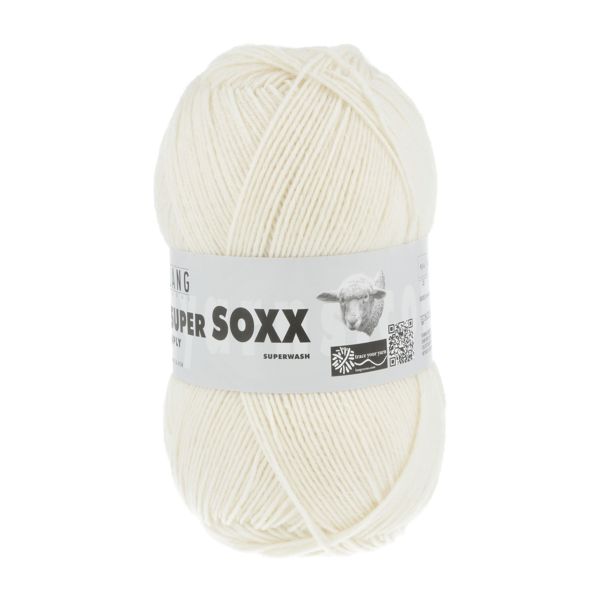 LANG SUPER SOXX 6PLY 0094 NATURALE 150GR 