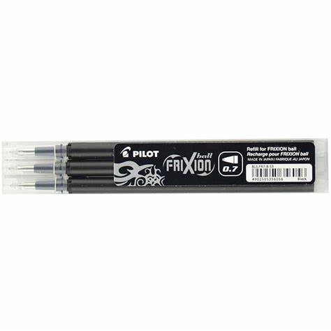 PILOT FRIXON BALL REFILL NERO  3PEZZI