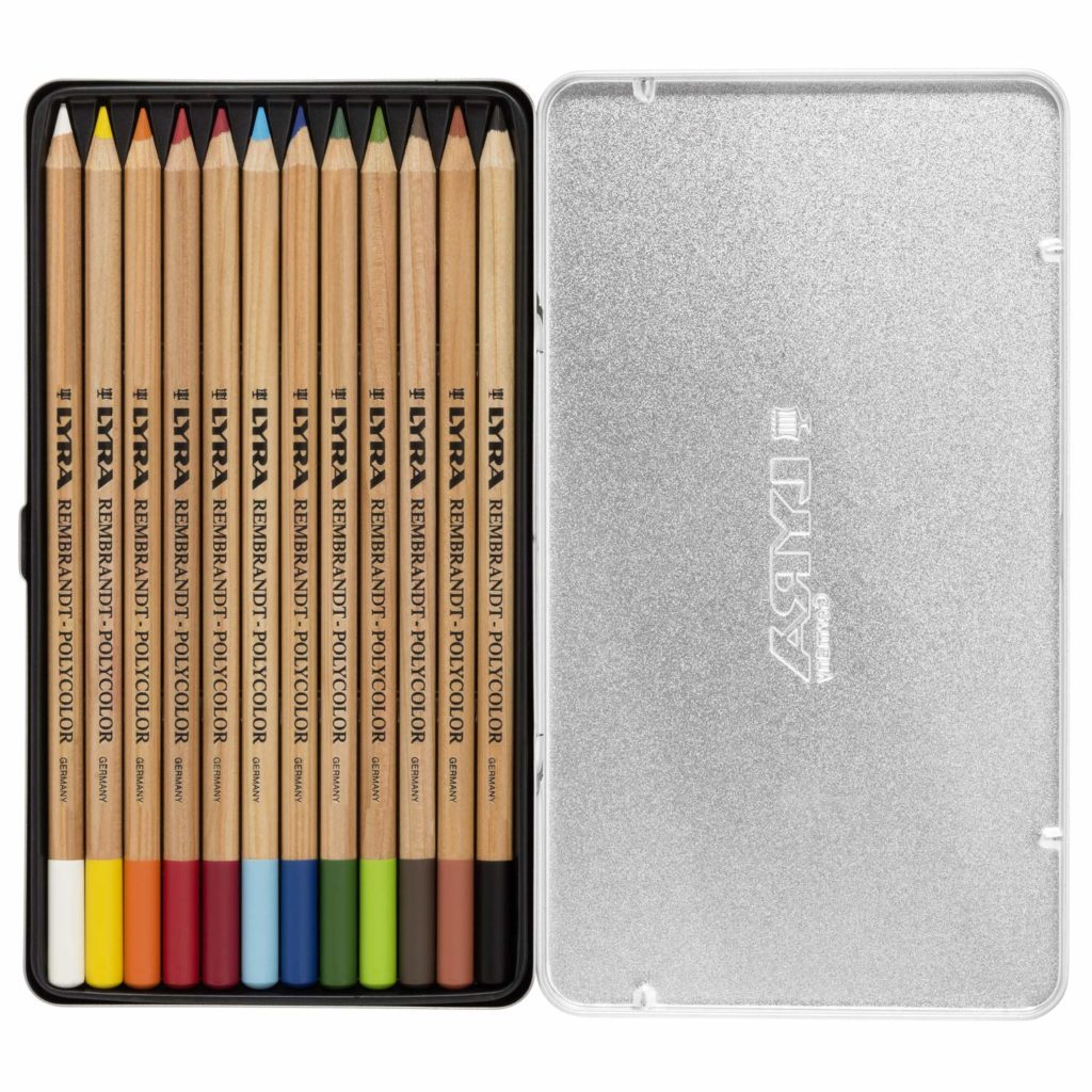 LYRA Rembrandt Polycolor – Farbstifte für professionelle Künstler 12Stk