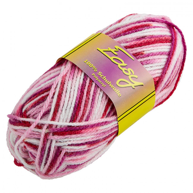 EASY SCHULWOLLE 50GR 1373 PINK/ROSA
