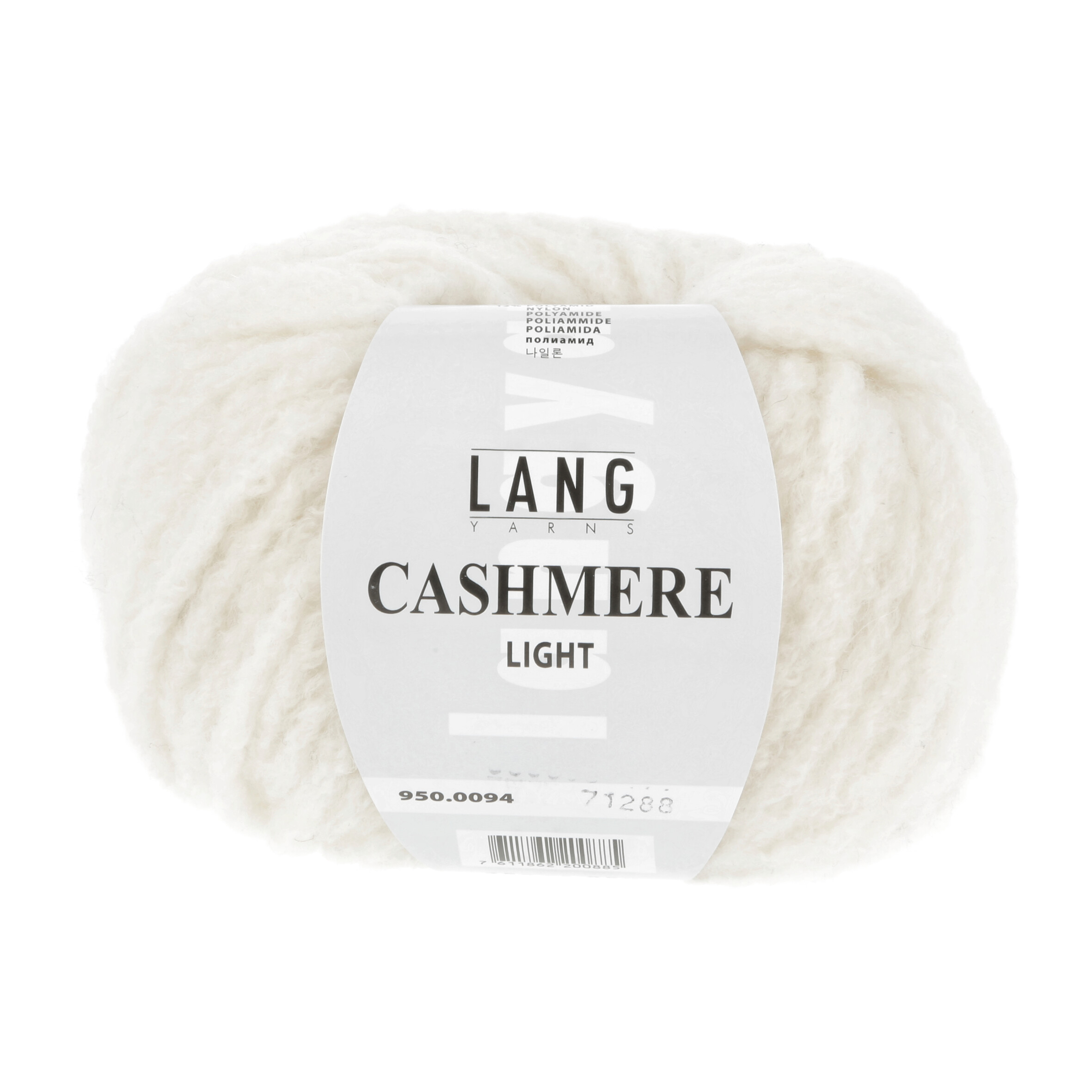 LANG CASHMERE  LIGHT  WEIß 0094 25GR