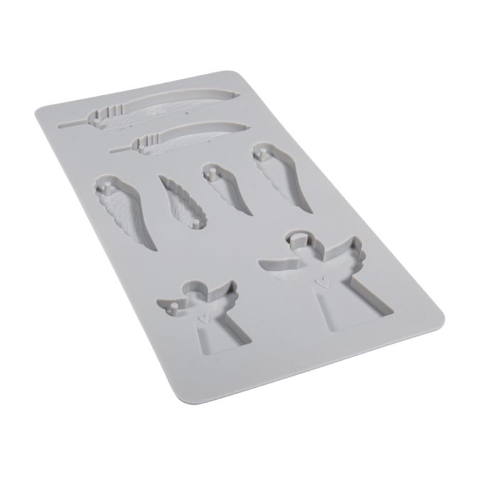 SILIKON GIEßFORM ENGEL + FLÜGEL 