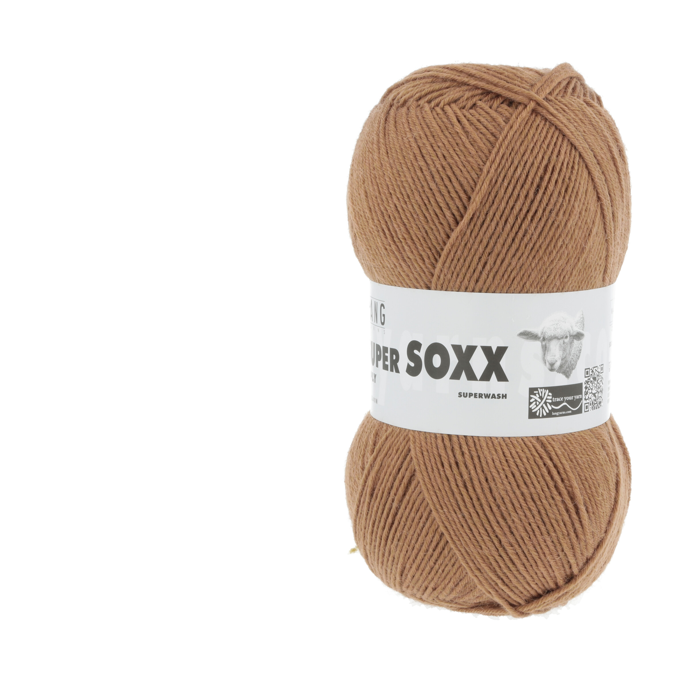 LANG SUPER SOXX 6PLY 0039 MARRONE CHIARO 150GR 