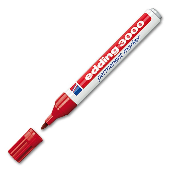 EDDING 3000 PERMANENT MARKER ROT