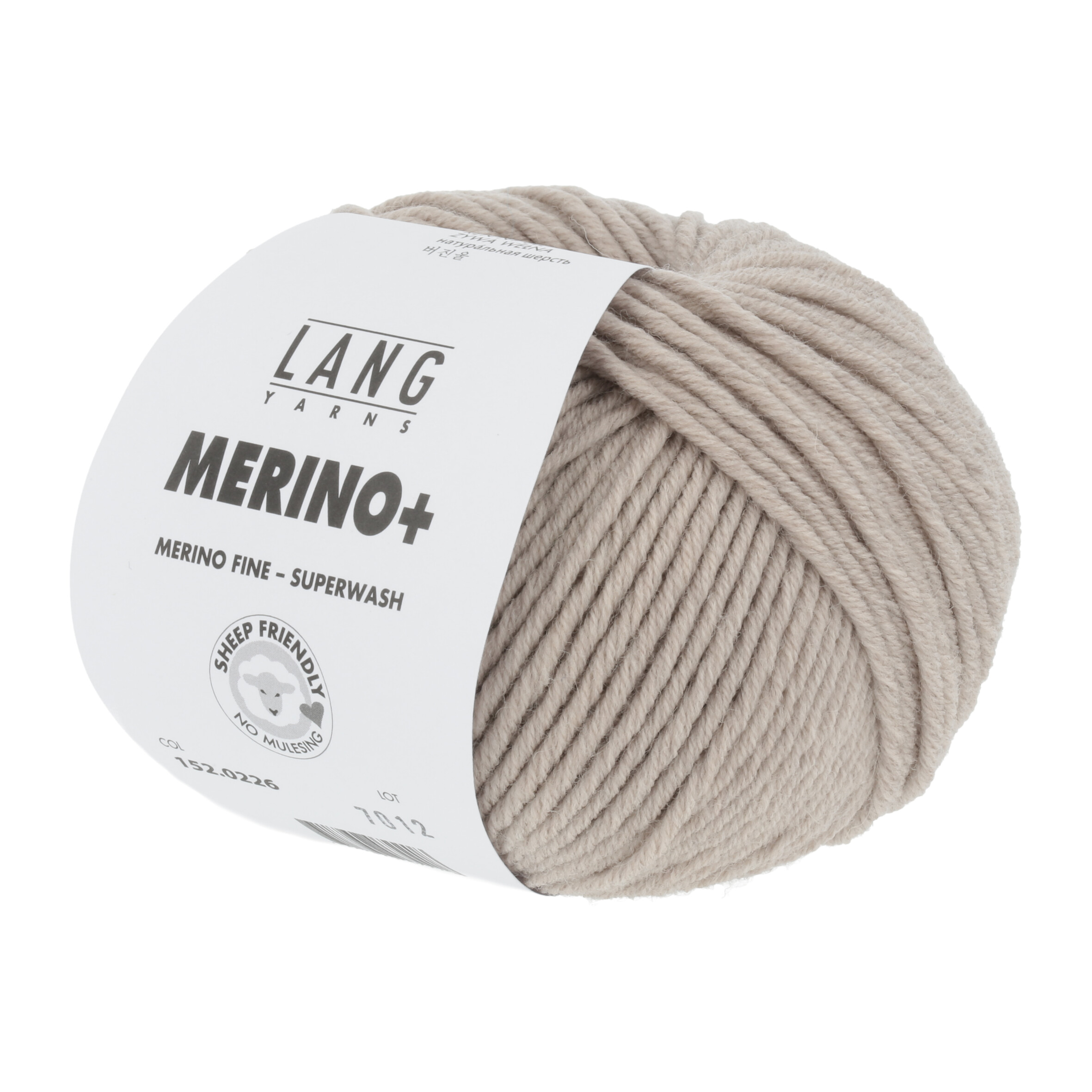 LANG MERINO + 50GR 0226 BEIGE MÈLANGE