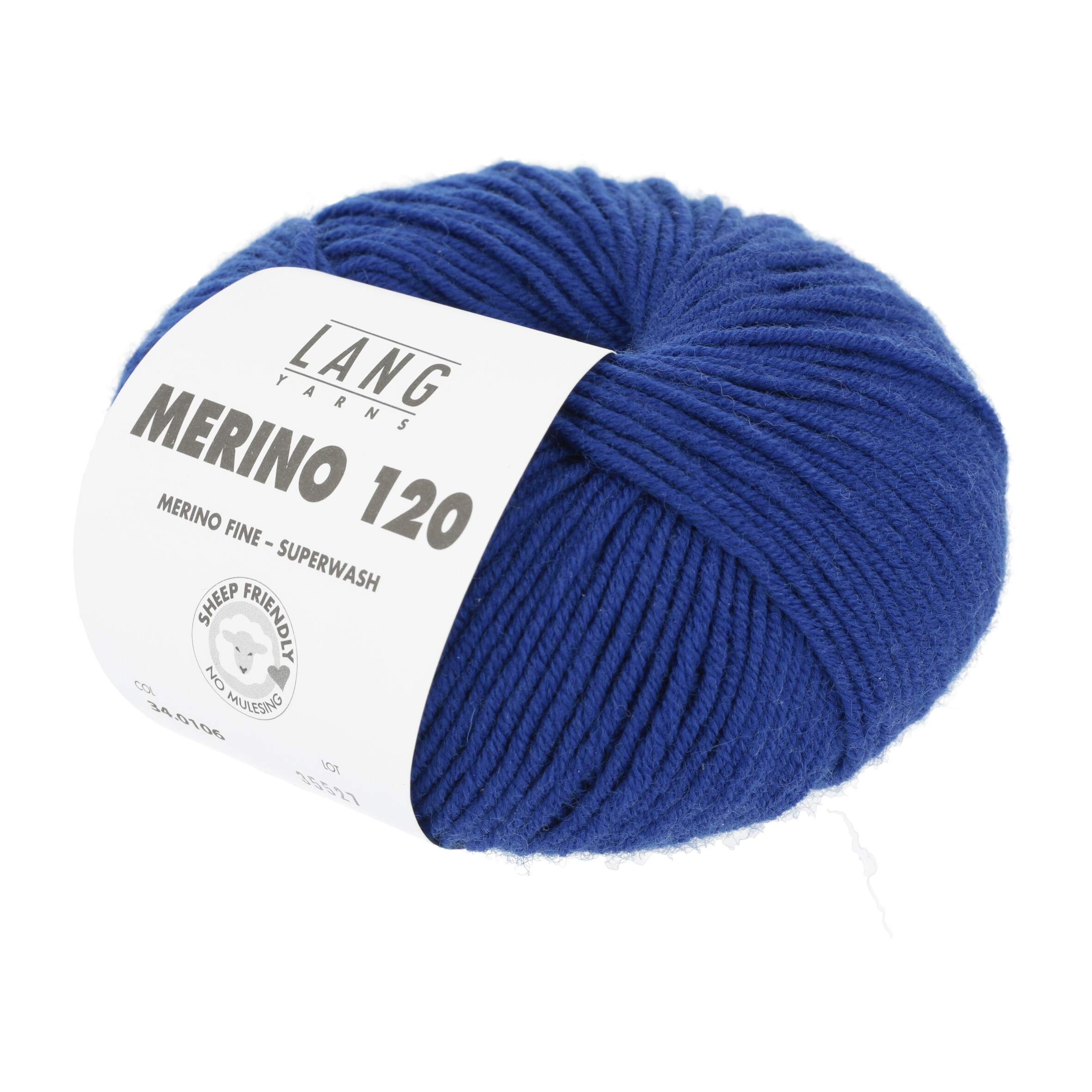 LANG MERINO 120 00106 BLAU
