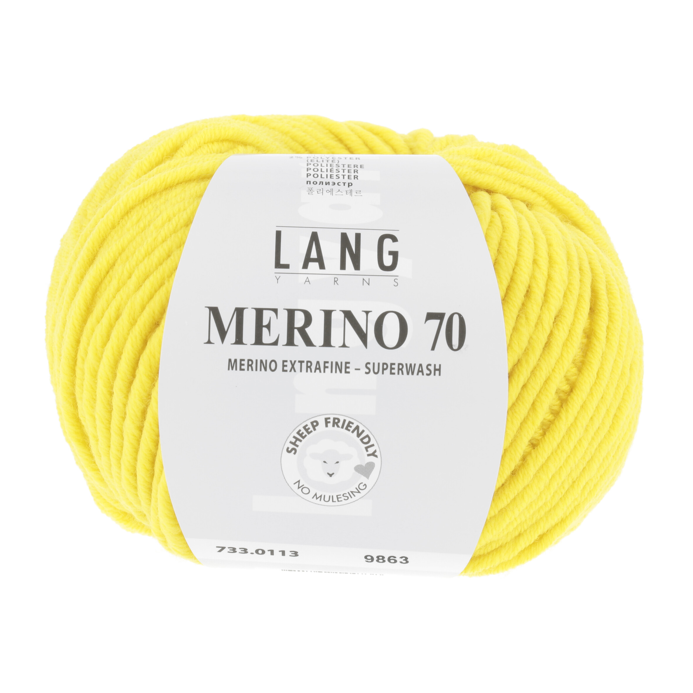 LANG MERINO 70 50GR 0113 GELB