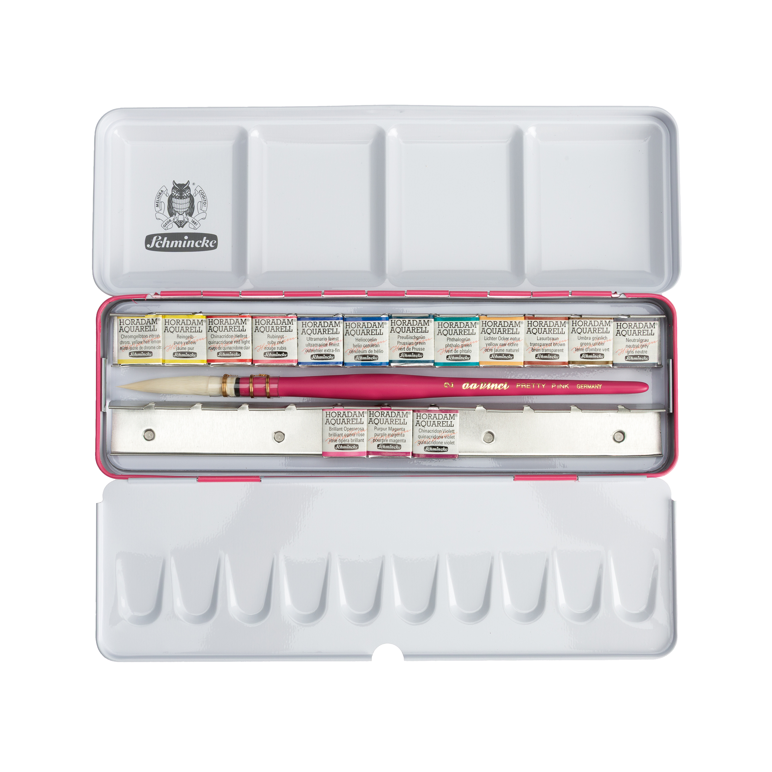 SCHMINCKE HORADAM AQUARELLFARBKASTEN - EDITION "PRETTY PINK"