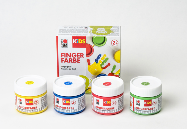 KIDS FINGERFARBE 100ML 4ER SET