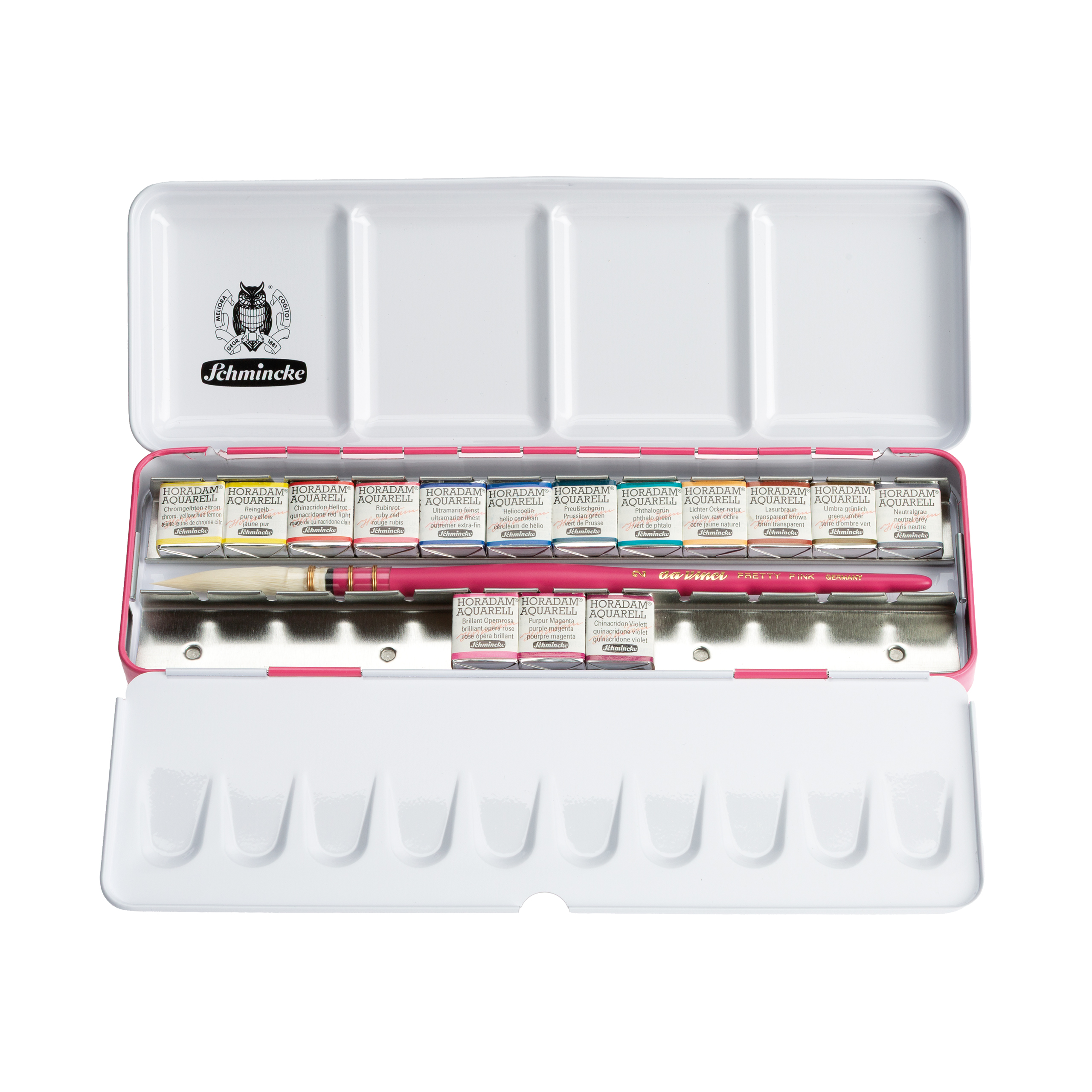 SCHMINCKE HORADAM AQUARELLFARBKASTEN - EDITION "PRETTY PINK"