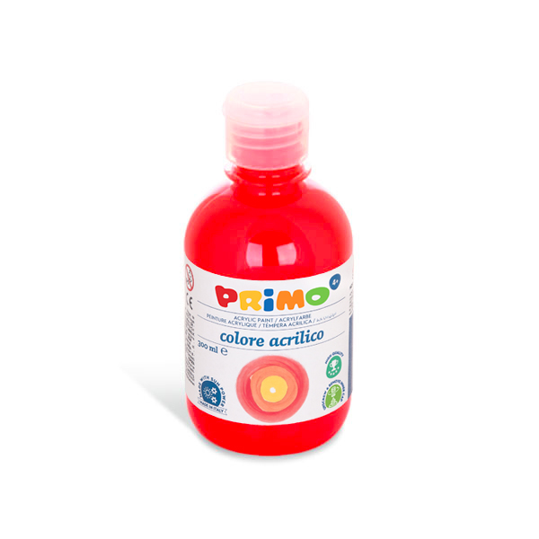 ACRYLFARBE PRIMO 300 ZINNOBERROT 300ML 