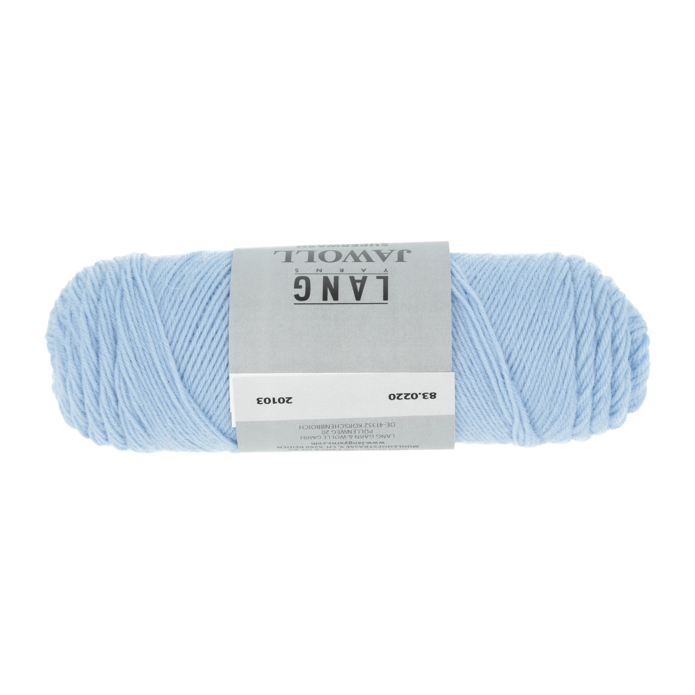 LANG JAWOLL 50GR 0220 BLU BABY LANG JAWOLL 50GR 0220 BLU BABY