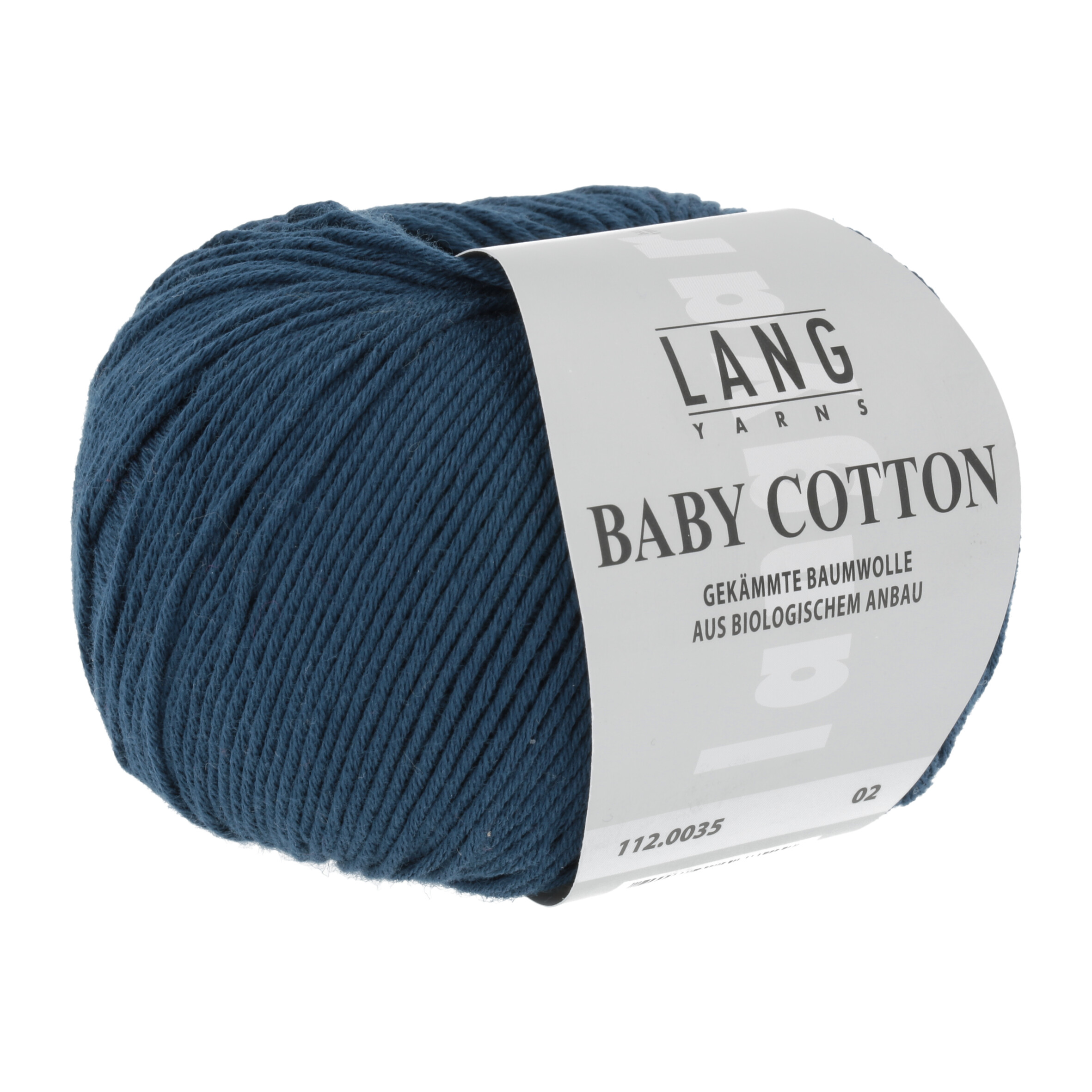 LANG BABY COTTON BIO 50GR 0035 D.PETROL