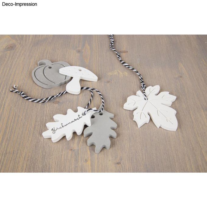 GIEßFORM KÜRBIS + PILZ + BLATT