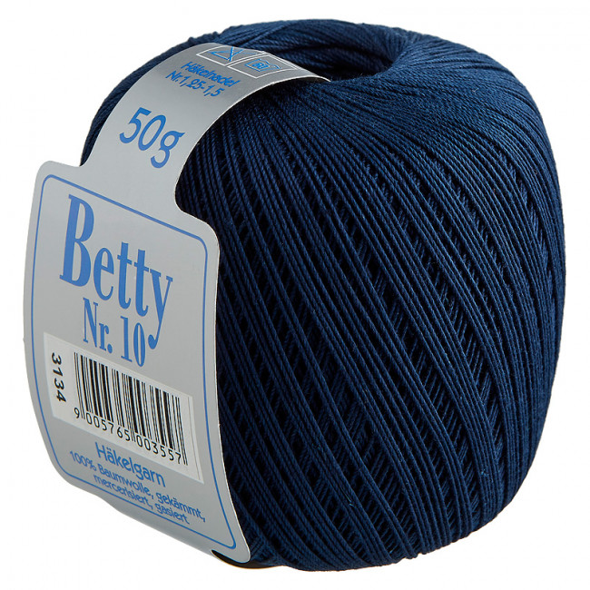 BETTY FILATO ALL`UNCINETTO NR. 10 50GR BLU MARINO