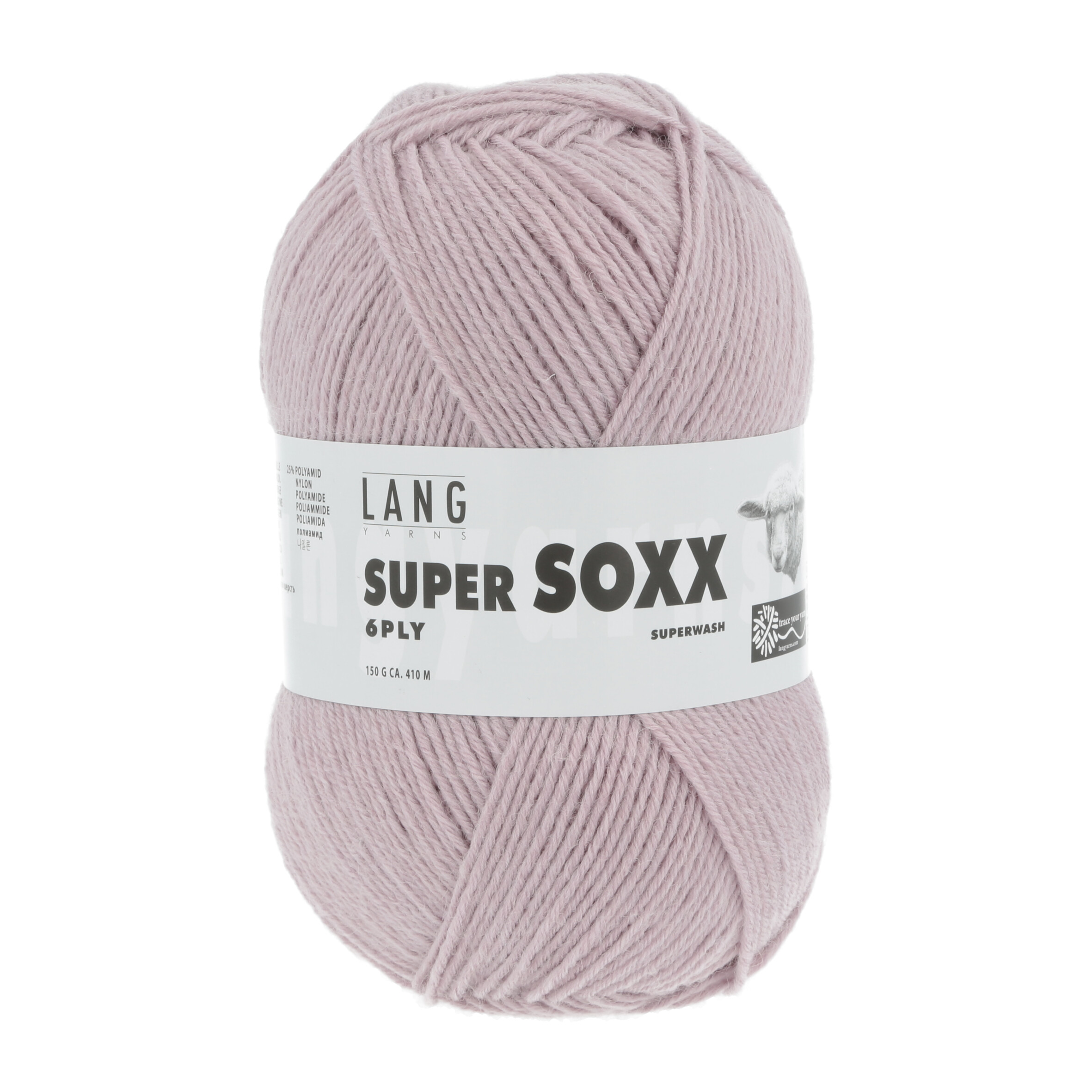 LANG SUPER SOXX  6FACH 019 ALTROSA 150GR  