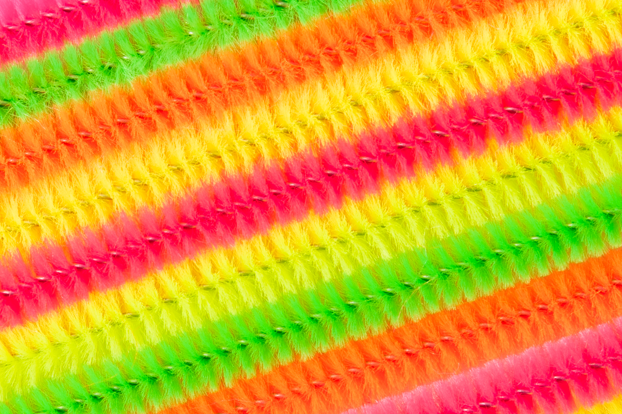 CHENILLEDRAHT 50CM Ø 8CM NEON