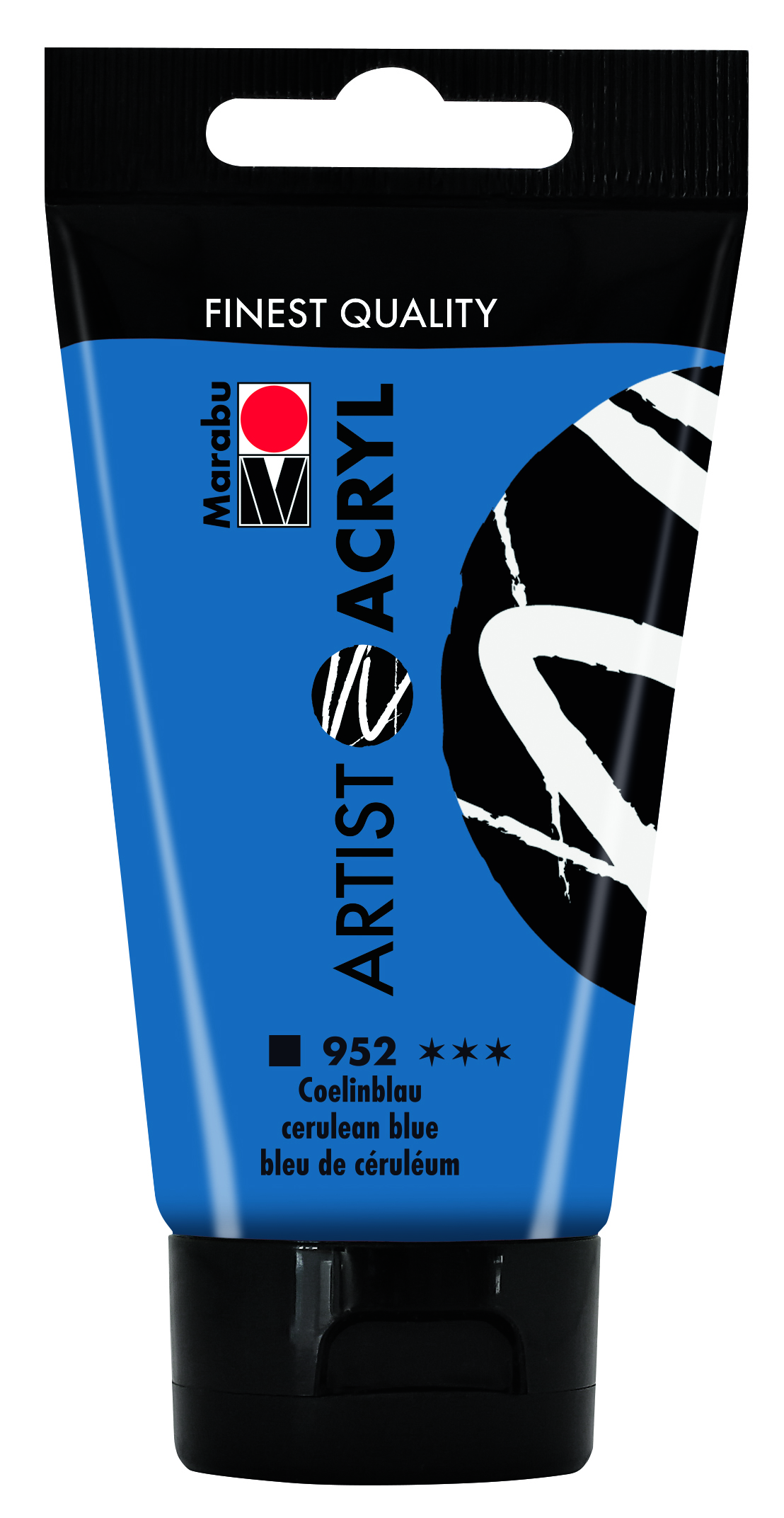 MARABU ARTIST ACRYL 952 COELINBLAU 75ML