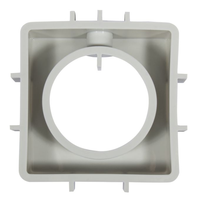 SILIKON GIEßFORM VASE QUADRAT MIT KREIS 