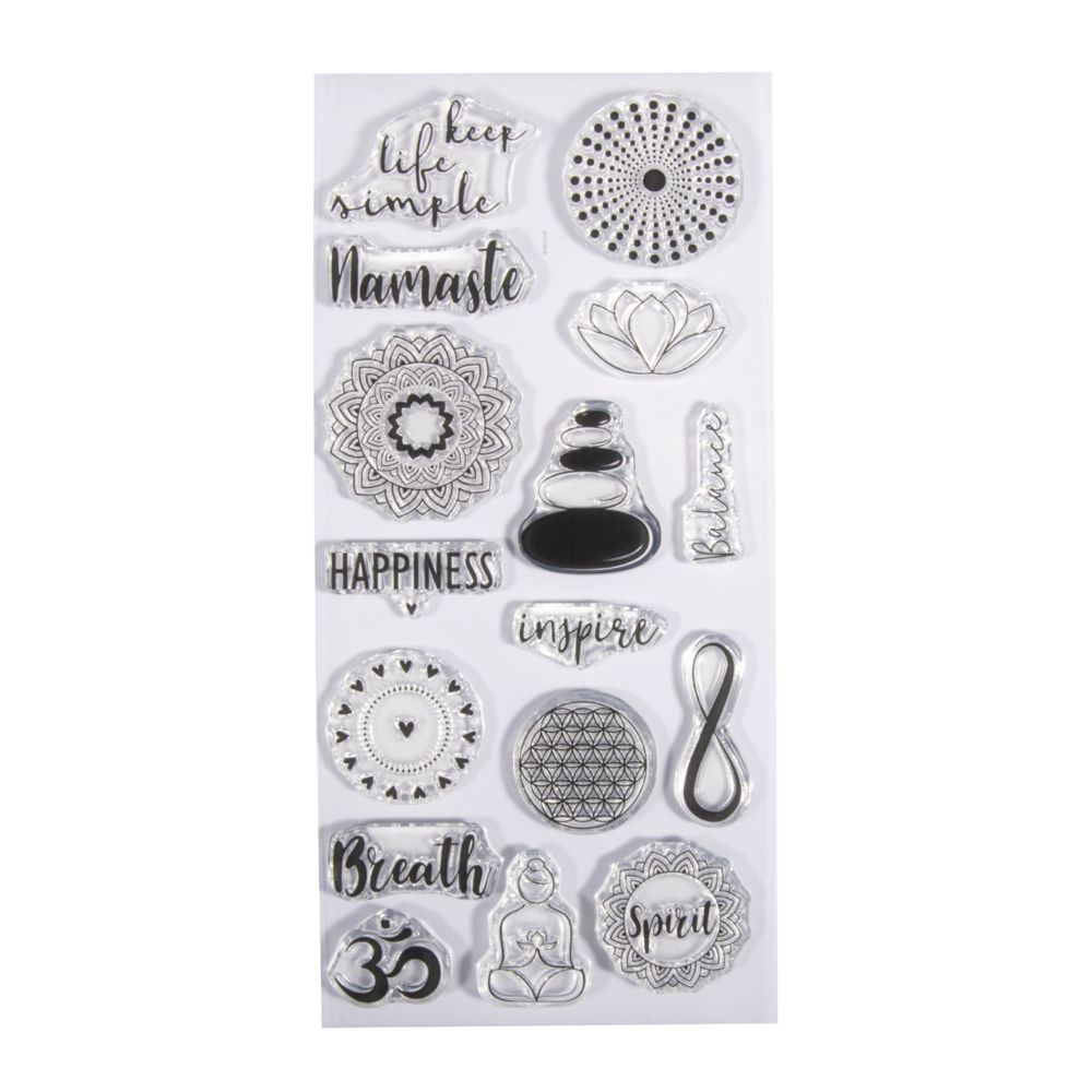 CLEAR STAMPS MANDALA