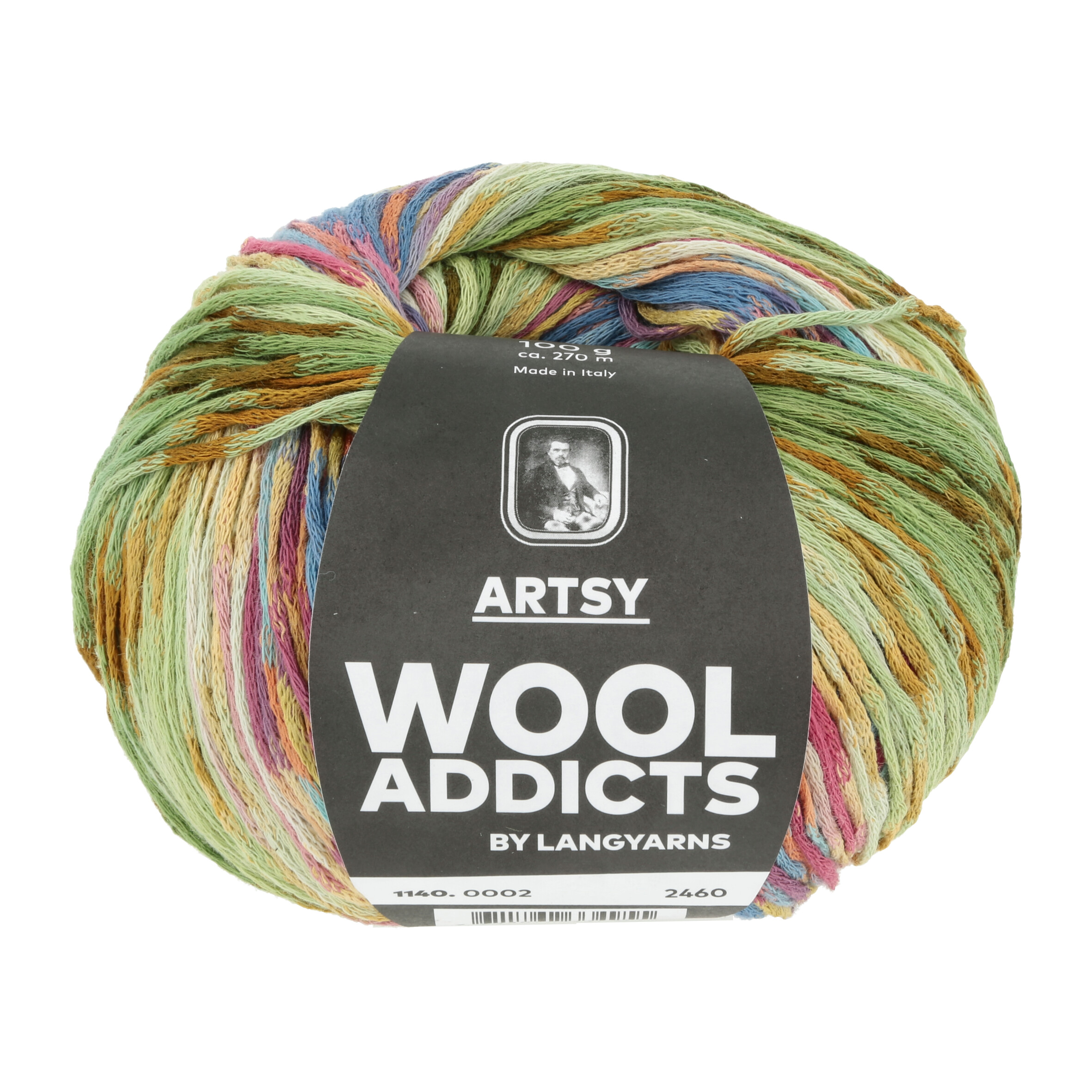 WOOL ADDICTS ARTSY 100GR. COLORATO 0002