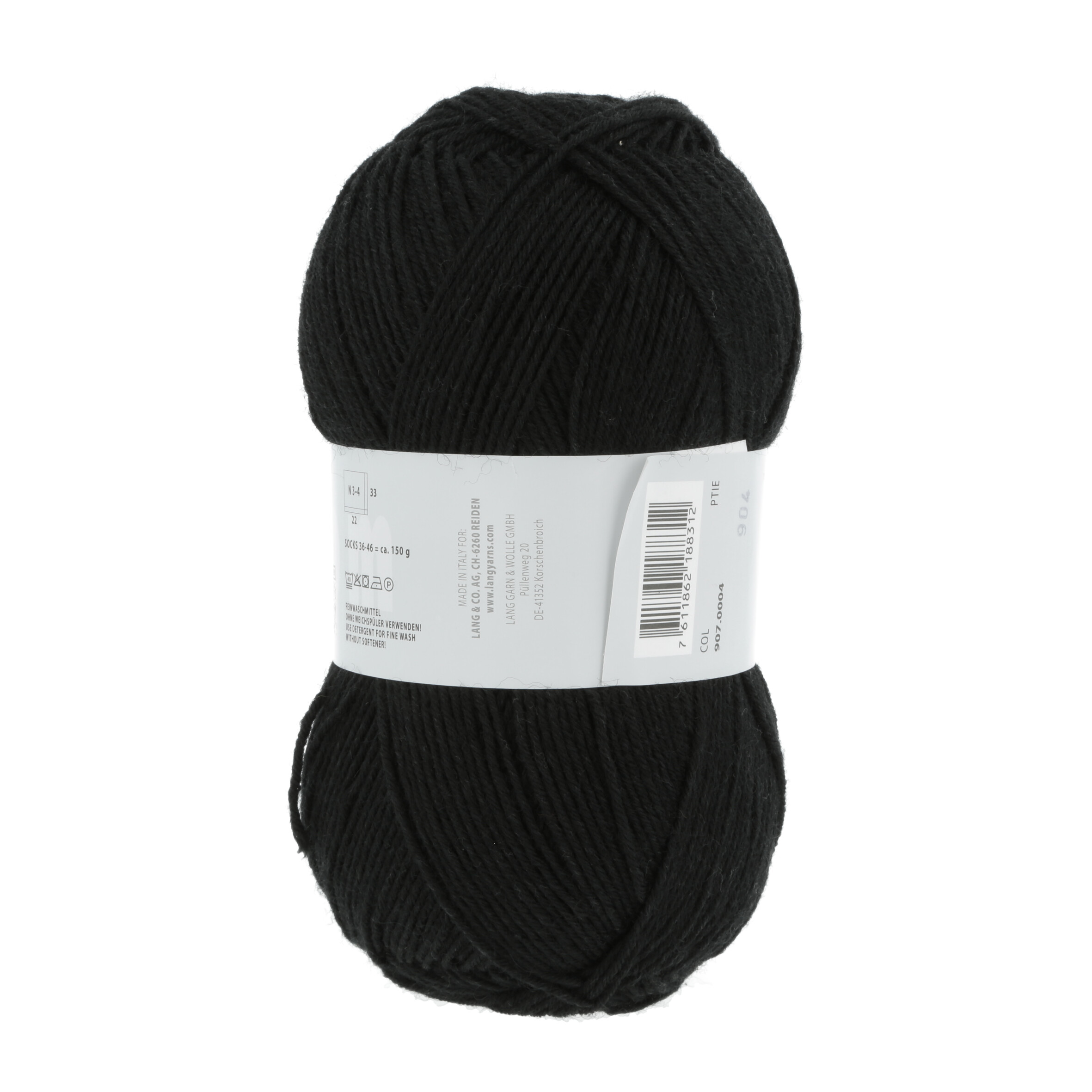 LANG SUPER SOXX 6FACH 150GR 004 SCHWARZ LANG SUPER SOXX 6FACH 150GR 004 SCHWARZ