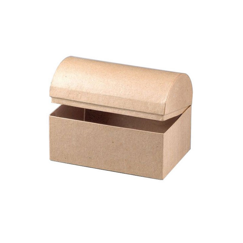 SCHATZTRUHE PAPPE 12x8xH.:7,5cm