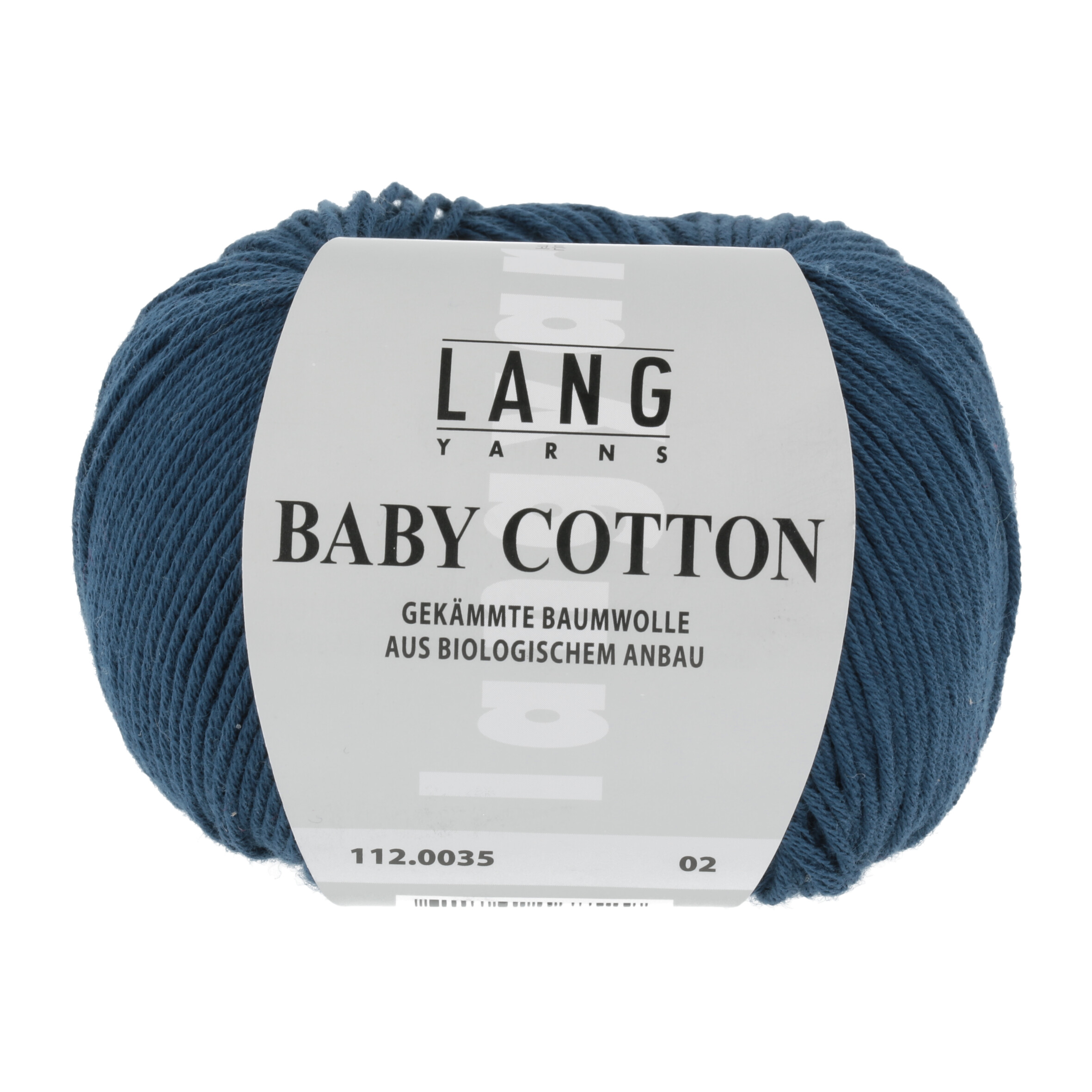 LANG BABY COTTON BIO 50GR 0035 D.PETROL