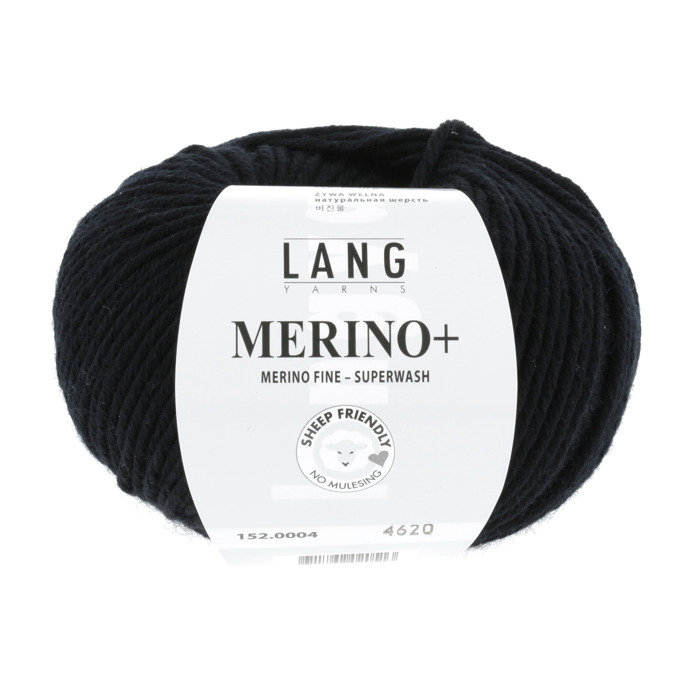 LANG MERINO + 50GR 0004 NERO