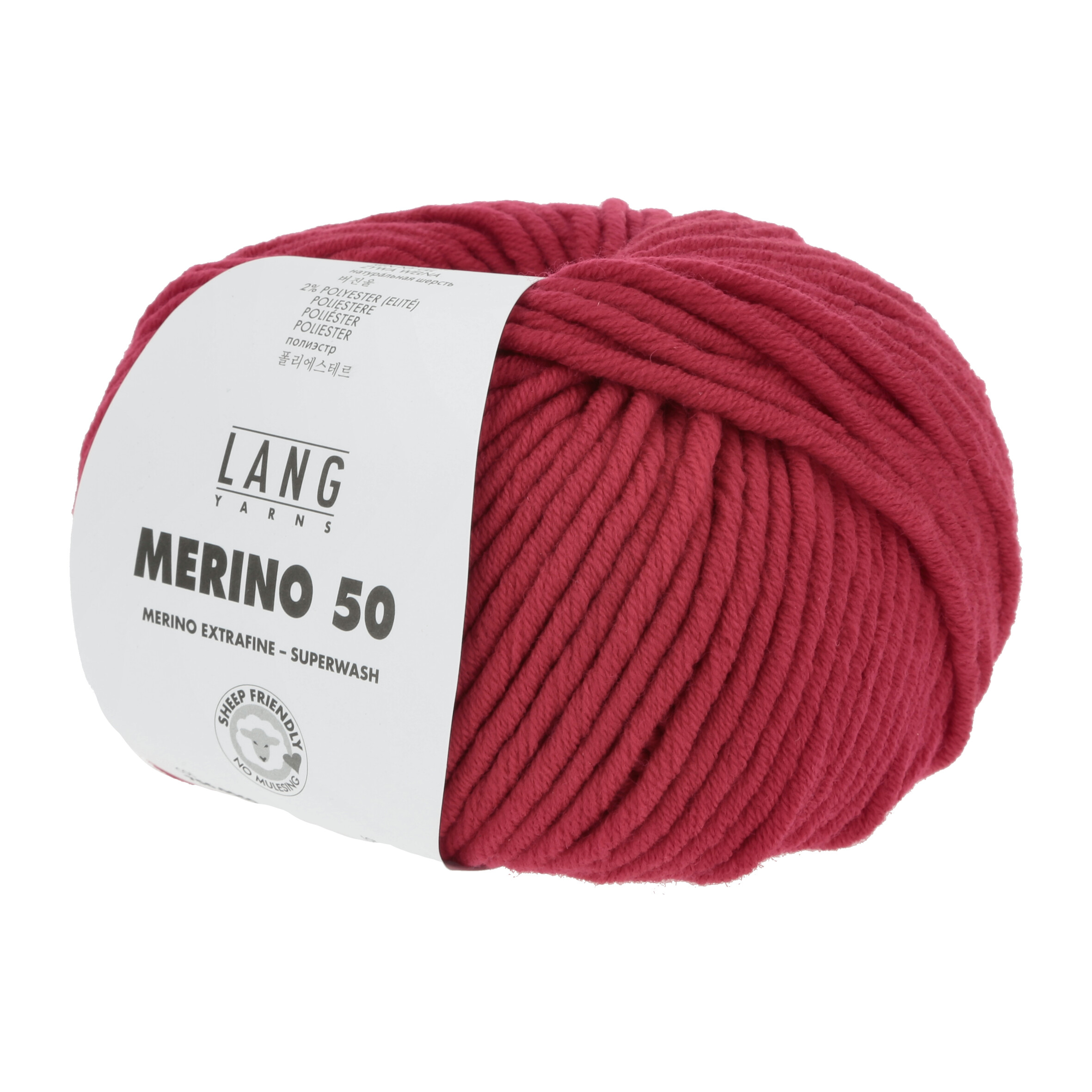LANG MERINO 50 100GR 0060 ROT