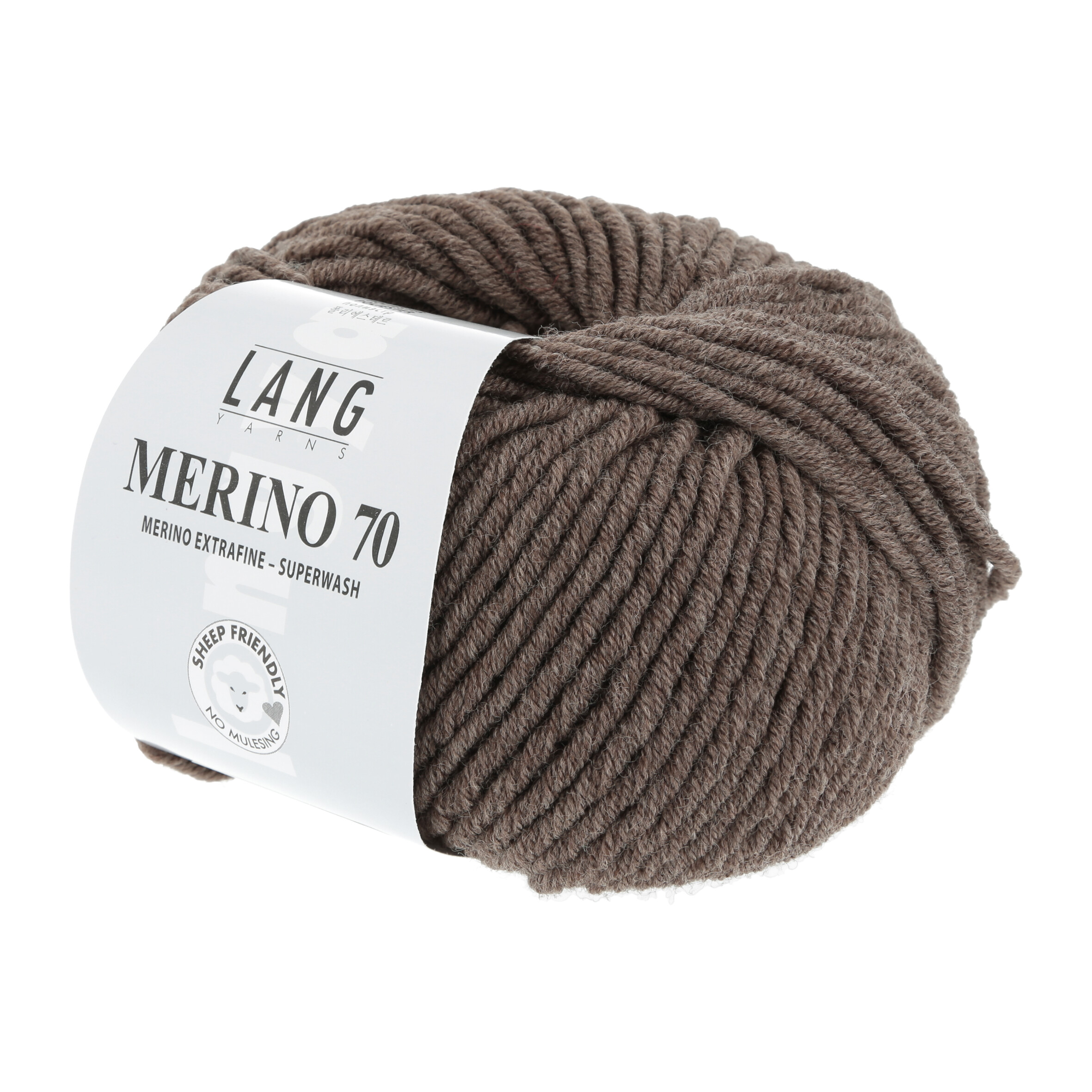 LANG MERINO 70 50GR 0196 BRAUN LANG MERINO 70 50GR 0196 BRAUN