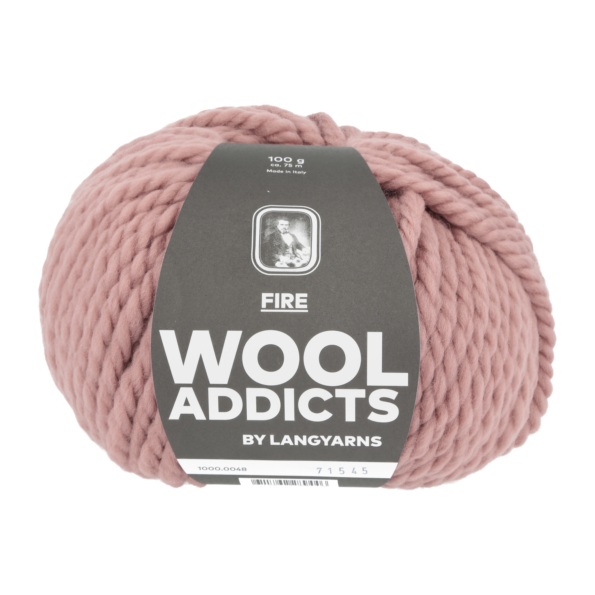 WOOL ADDICT FIRE 0003 100GR GRAU