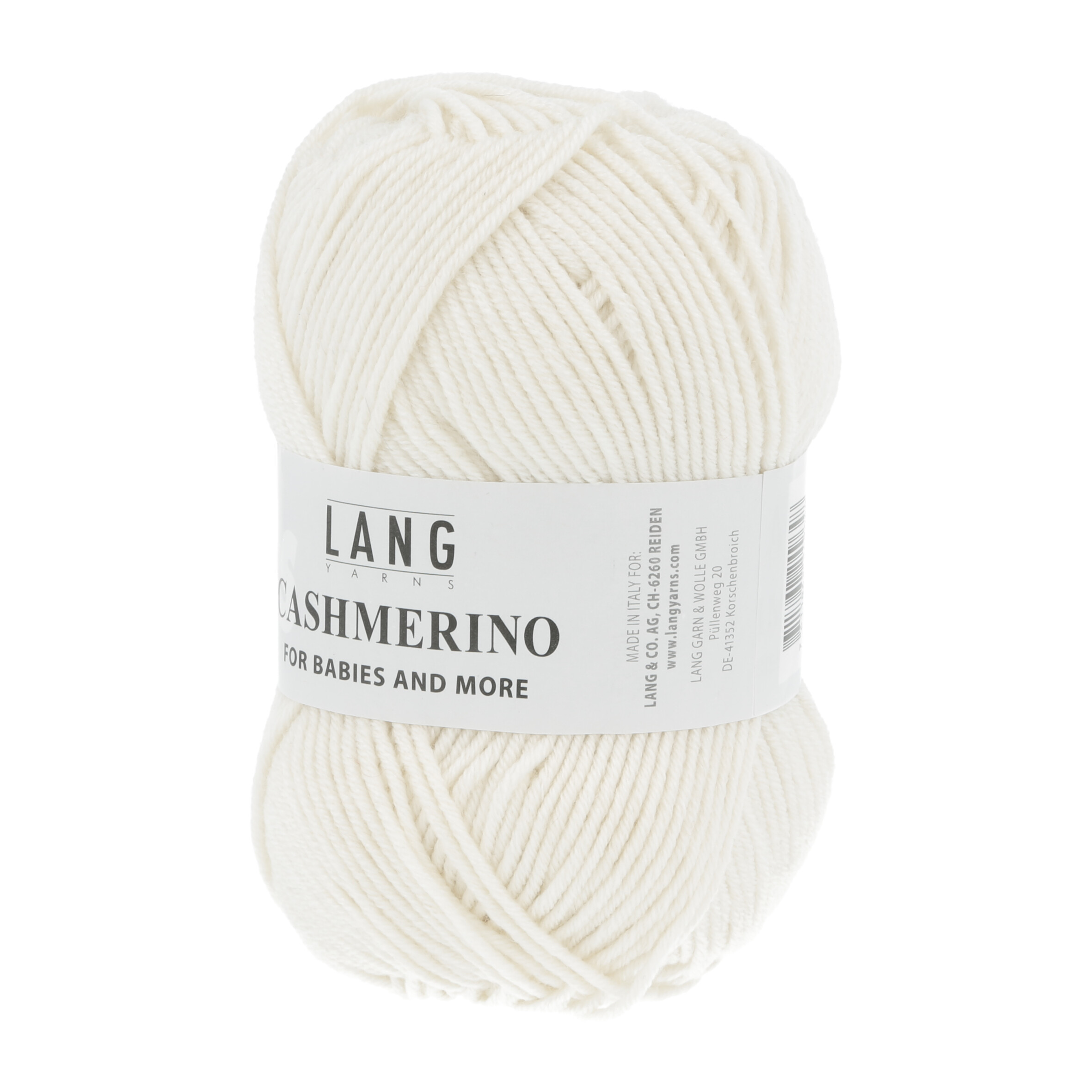 LANG CASHMERINO 50GR 094 WOLLWEISS