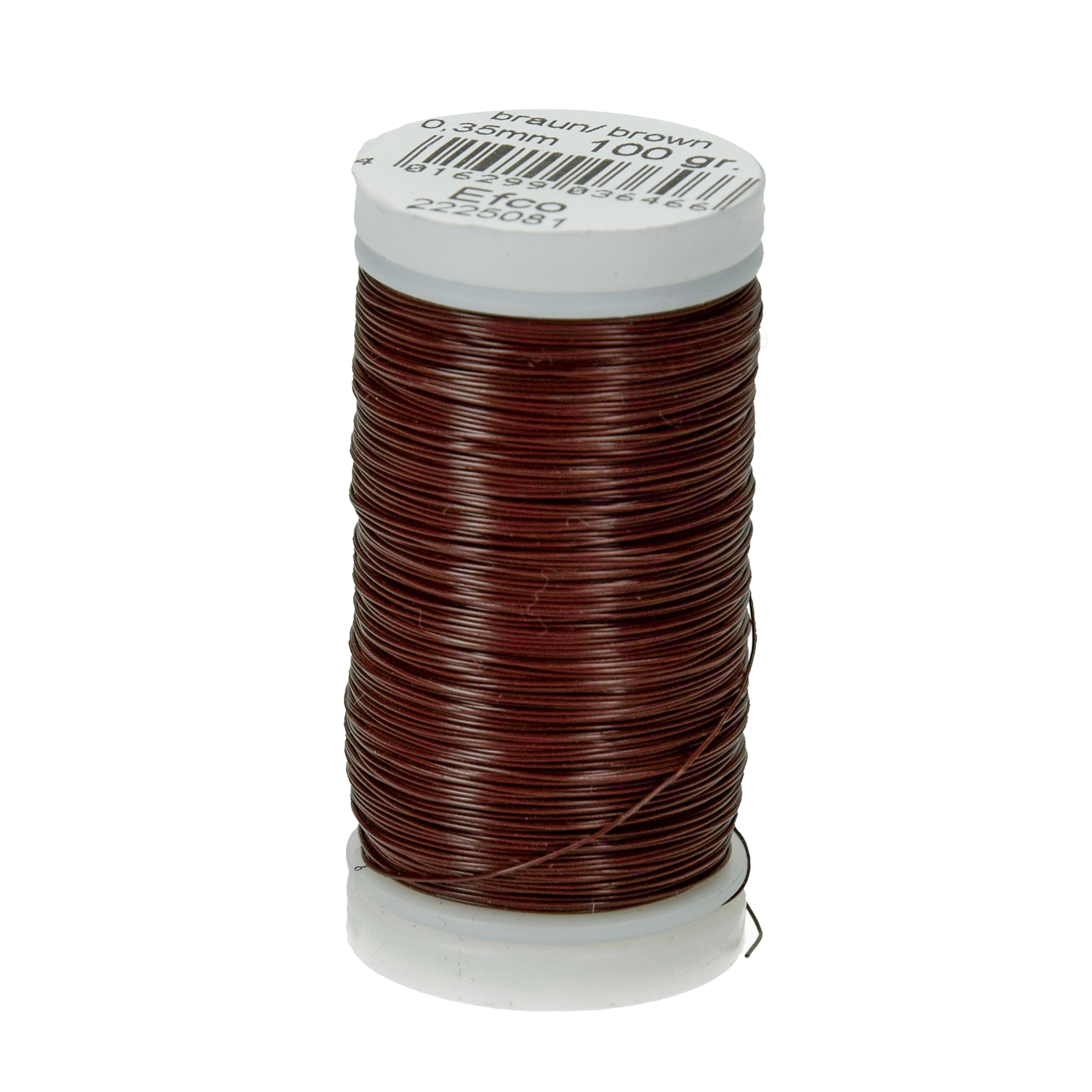 FILO DI FERRO 0,35MM MT.160 ROSSO MARRONE | marrone | 2225081