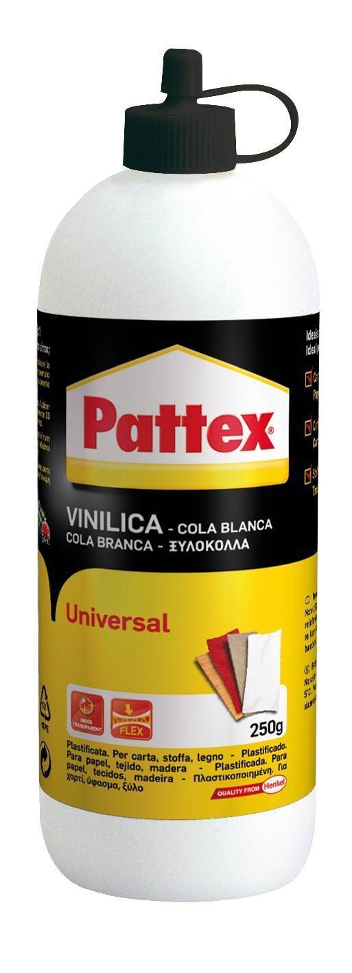 PATTEX WEIßLEIM- UNIVERSALKLEBER VINYL 250GR